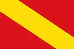 Flagge des Ortes Wemeldinge