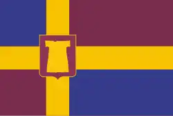 Ehemalige Flagge der Munizipalität Sugdidi