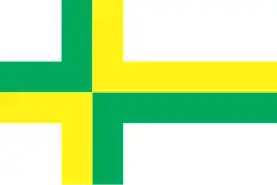 Flagge der Landgemeinde Koigi in Estland[44]