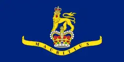 Flagge des Generalgouverneurs von Mauritius