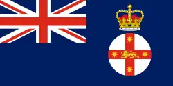 Dienstflagge des Gouverneurs von New South Wales