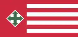 Parteiflagge der ungarischen Pfeilkreuzler