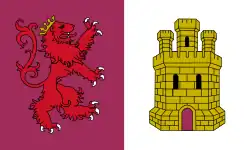 Flagge der Provinz Cáceres