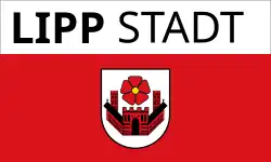 Flagge laut Website der Stadt