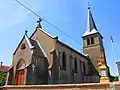 Kirche Saint-Gall im Ortsteil Zeurange