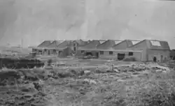 Die Miranui Flax Mill im Makerua Swamp, 1917