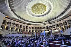 Kongresshalle im Inneren