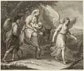 Flight into egypt, 1790