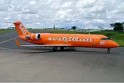 Bombardier CRJ100 der Fly540