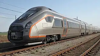 Flytoget Type 78 auf dem Eisenbahnversuchsring Velim (CZ)