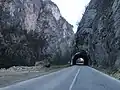 M18 in der Schlucht der Bistrica bei Foča