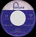 Label der Single Sophia, 1960