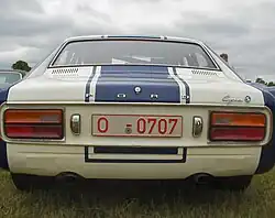 Ford Capri I RS Heckansicht