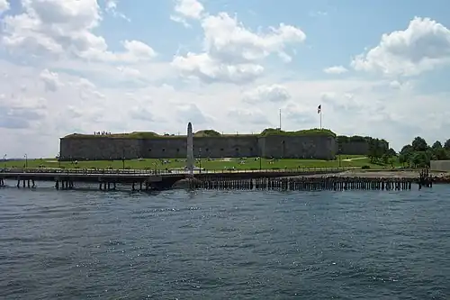 Das Fort Independence auf Castle Island