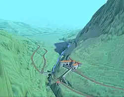 Computer-Rekonstruktion der Anlage