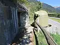 Forte Airolo: Fahrpanzer