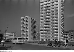Sidonienstraße, Ende der 1960er Jahre