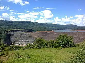 Staudamm Foz do Areia in Bituruna