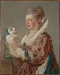 Frau mit Hund, um 1769, Metropolitan Museum of Art, New York (37.118)[8]