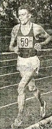 Als Achter seines Vorlaufs erreichte Franc Červan nicht das Finale