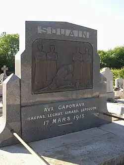Denkmal Funéraire des caporaux de Souains