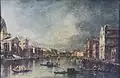 Francesco Guardi: Der Canal Grande mit San Simeone