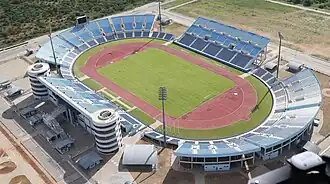 Das Obed Itani Chilume Stadium im Mai 2020