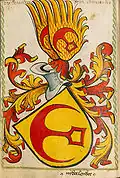 Franckenstein-Wappen aus dem Scheiblerschen Wappenbuch