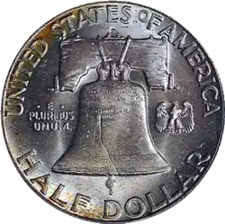 Halbdollar, Rückseite