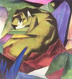 Franz Marc: Tiger, 1912, Nr. 450
