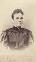 Franziska Gräfin Attems-Gilleis (* 1866; † 1920) (Bild ca. 1885)