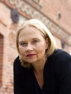 Bild der Schauspielerin Franziska Ritter aus dem Jahr 2021, das in der Nähe von Berlin aufgenommen wurde.