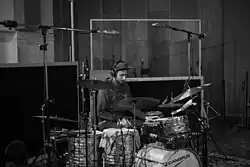 Frederik Heisler im Studio