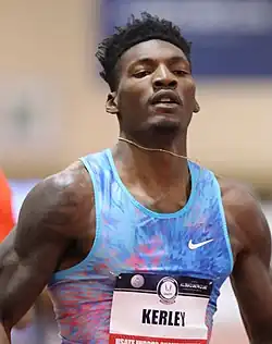 100-Meter-Weltmeister Fred Kerley – Rang sechs