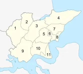 Kirchspiele der Kommune