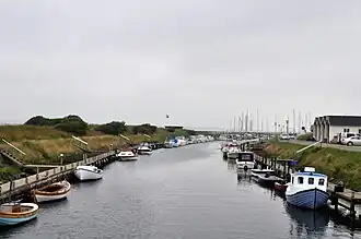 Friedrich-VII-Kanal in Løgstør