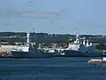 L16 Absalon und F358 Triton in Frederikshavn