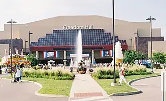 Die Freedom Hall in Louisville