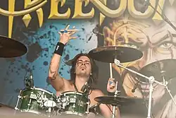 Schlagzeuger Timmi Breideband