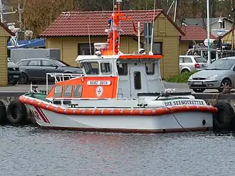 SRB HEINZ ORTH im Hafen von Freest