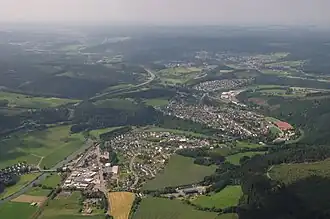 Meschede-Freienohl im Oeventroper Ruhrtal