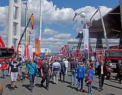 Freigelände der Interschutz 2015