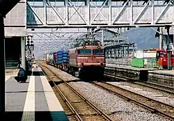 Güterzug in Takatsuki