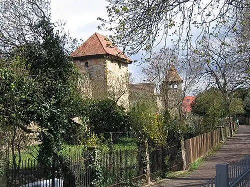 Stadtmauer im Südwesten