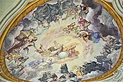 Deckenfresko im Refektorium (Ausschnitt) (2021)