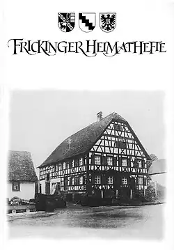 Frickinger Heimatheft Nr. 5, 1996, herausgegeben vom Heimatverein Frickingen - Oberes Aachtal e. V.