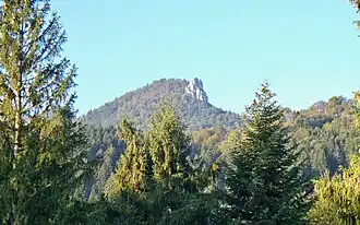 Friedenrath von der Pelzen-Alm aus (Osten) gesehen