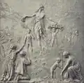 Friedensrelief auf der Südseite