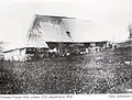 Der alte Thomas-Frieder-Hof, abgebrannt 1906