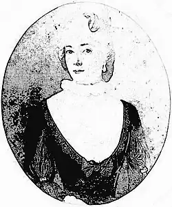 Enkelin Friederike Elisabeth Clotz, um 1740, Schloss Wolfsgarten